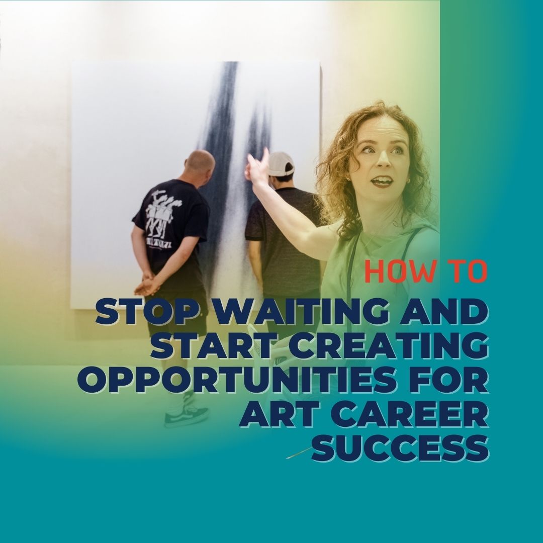 art career success exhibition