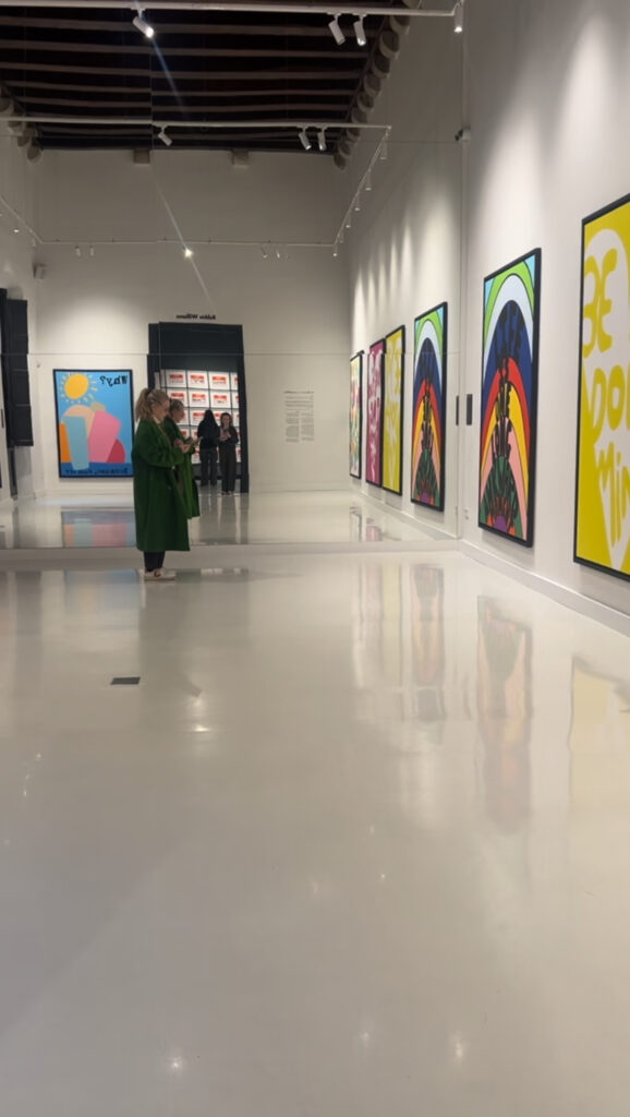 Robbie Williams art at Mocco, Barcelona